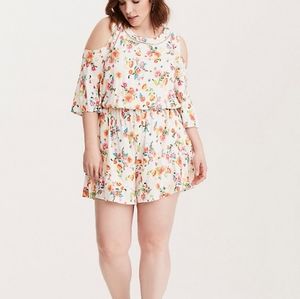 Torrid floral romper